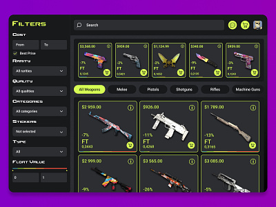 CSGO Marketplace / Game shop