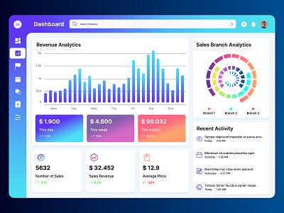 SaaS Dahboard / CRM 3d app branding crm dashboard design graphic design illustration logo saas ui ux vector