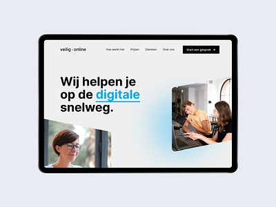 Veilig Online Website branding design logo minimal portfolio portfolio design