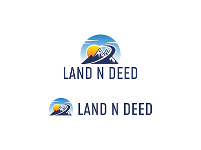 Land N Deed1 banner ads banner design business card design graphic design icon illustration logo minimal vector