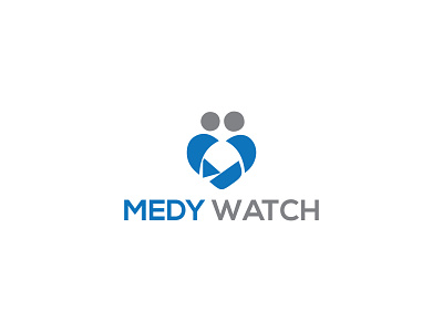 Medy Watch design icon illustration logo minimal vector