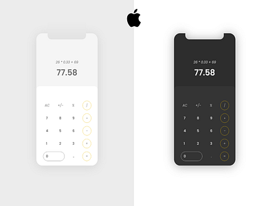 Apple calculator