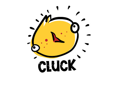 cluck adobe ilustrator brand branding business creative design graphic design illustration logo