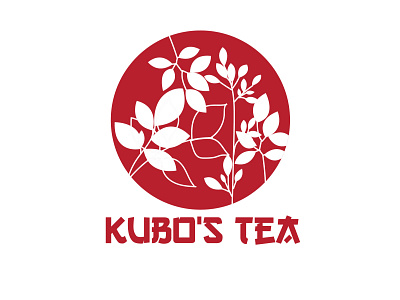 KUBO'S TEA adobe ilustrator brand branding business creative design graphic design illustration logo