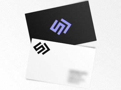 Business card for a client