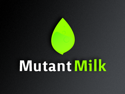 Mutant Milk Logo corporate green logo mutant