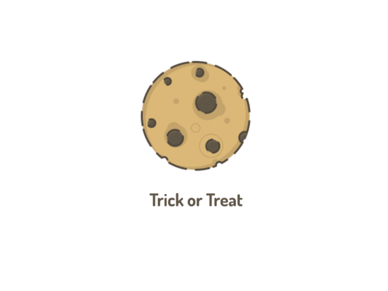 Trick Or Treat - 2 Dribbble invites animation dribbble gif halloween invitation invite trick or treat