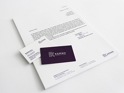 Kerno ID vol. 2 brand business card design letterhead logo stationery
