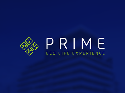 Prime Eco Life Experience construction eco graficzny leaf logo maszkowski
