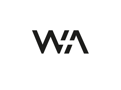 Wawruk logo negative rebrand space w window