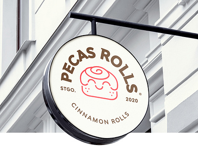 Pecas Rolls Logo design