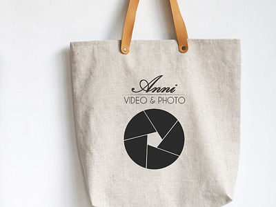 Anni Video&Photo bag logo logo design packaging photography print design