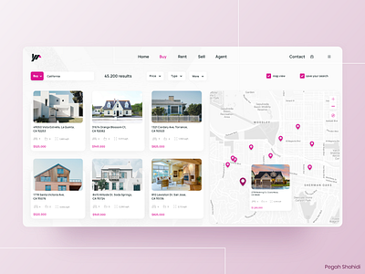 Real Estate Platform design designchallenge designwich real estate ui uidesign webdesign