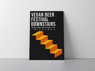 Beer Festival Poster for The Wardrobe adobe illustrator artwork beer beer festival poster bold color branding design digital art graphic graphic design graphicdesign identity illustration poster design vector