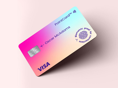 Payment Card | PointCard Playoff branding contactless fintech illustration payment