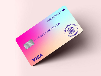 Payment Card | PointCard Playoff branding contactless fintech illustration payment