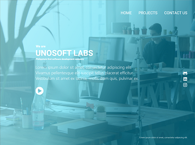 Unosoft Labs illustration logo react reactjs sanityio xd xd design