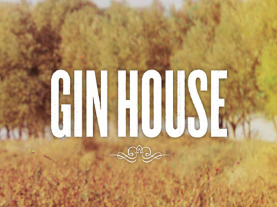 Gin House Packaging album cover cd gin house packaging