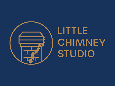 Little Chimney Studio logo icon illustration lineart logo logodesign monoline