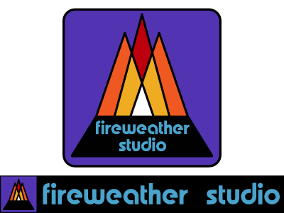 Fireweather Studio Logo banner logo simple vector