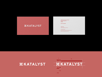 Business Card & Logotype Grid branding branding and identity business card design business cards businesscard design identity k logo letter k letter logo letter mark logo logo design logotype logotype design logotypes minimal modern modern design modern logo