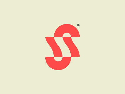 Letter S abstract abstract logo branding branding and identity design experiment exploration flat identity letter lettermark logo logo design minimal modern modern design modern logo modernism monogram simple