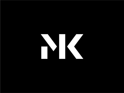 MK Monogram abstract black and white branding branding and identity clean design identity logo logo design minimal minimalism minimalist modern modern design modern logo modernism monogram monogram logo monoline simple