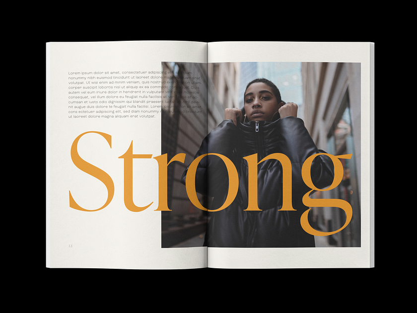 Magazine Spread Exercise by Patrick Tuell - Brand Designer on Dribbble