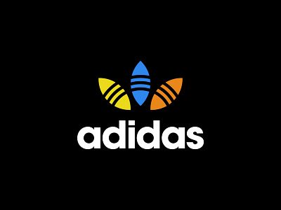 Adidas Originals Logo Redesign adidas branding branding and identity colorful design fashion identity logo logo design minimal modern modern logo negative space nike simple sports