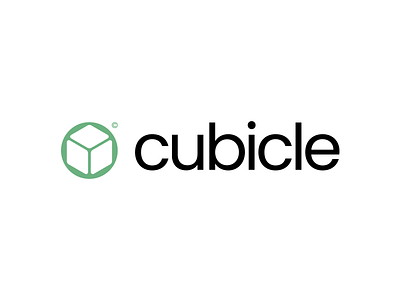 Cubicle© abstract b2b branding circle circle logo clean cube cube logo flat identity logo logo design marketing minimal modern saas simple tech tech logo vector
