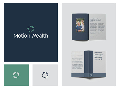 Motion Wealth abstract logo b2c branding branding and identity clean collateral design finance freelance graphic design graphic designer identity logo logo design minimal modern modern logo print print design simple