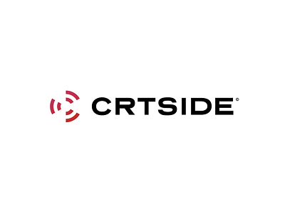 CRTSIDE abstract abstract logo app behance branding branding and identity clean design dribbble identity logo logo design minimal minimalist modern modern logo portfolio social media sports tech