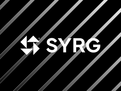 SYRG 3d abstract branding branding and identity clean design dribbble dynamic exploration graphic design identity logo logo design minimal modern modern logo sans serif tech vector visual identity