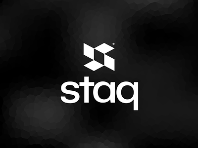 Staq brand branding branding and identity clean design dribbble graphic design identity letter mark letter s logo logo design minimal modern saas simple symbol tech vector visual identity