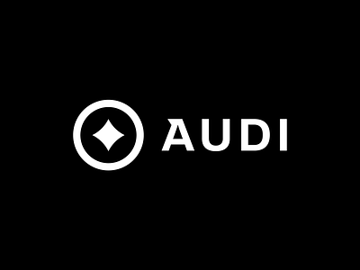 Audi Logo Redesign audi branding branding and identity car corporate design high end identity logo logo design logo redesign luxury minimal minimal logo modern premium rebrand redesign vector visual identity