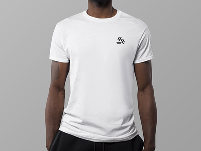 Casual White Tee apparel branding branding and identity clean clothing clothing design design fashion fitness fitness logo identity logo logo design modern simple t shirt design tech tee tshirt vector