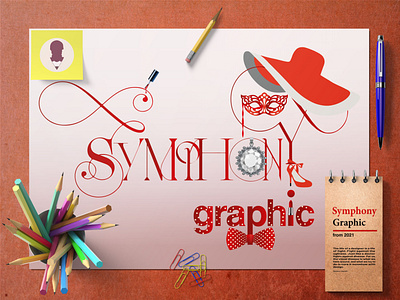 english_symphony branding design illustration