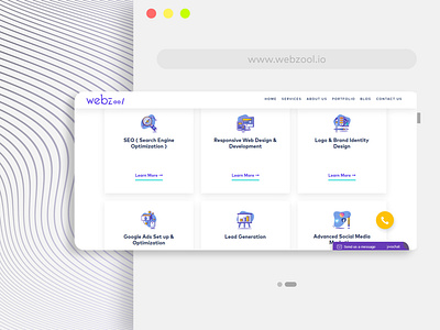 Webzool branding design icon illustration logo ui ux vector website