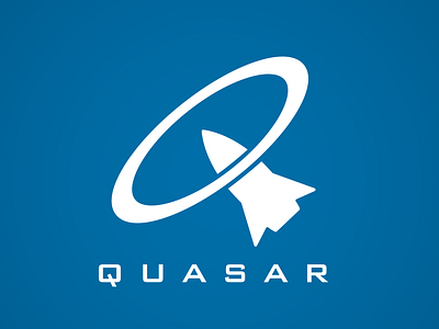 Quasar - 052417 dailylogochallenge logo quasar rocket rocketship