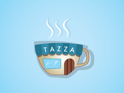 052917 Tazza coffee dailylogochallenge logo tazza