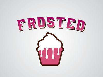 061017 Frosted cupcake dailylogochallenge frosted logo