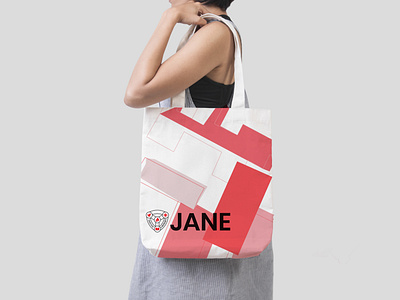 Tote bag design for Jane Franklin Hall