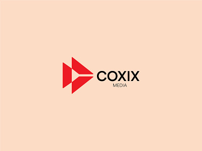 LOGO DESIGN COXIX MEDIA branding logo logodesign logoprofessinal