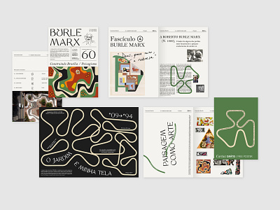 Burle Marx Editorial branding brasilia burle marx city branding collectibles designs editorial editorial design editorial layout exhibition illustration photography typography art