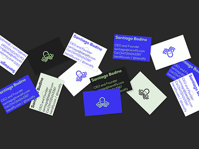 Tiendify - Brand Identity - Personal Cards