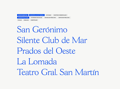 Grupo Farallón - Website Redesign blue branding design graphic design logo realestate serif ux web website