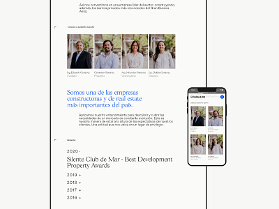 Grupo Farallón - Website Redesign branding design graphic design photograhy real estate team web website website design