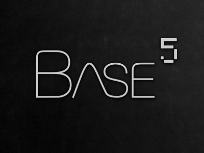 Base 5 Logo base 5 brand branding illustrator logo tech type vector