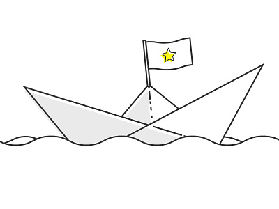 Paper Boat illustration