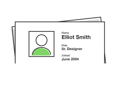 Resume illustration illustrator